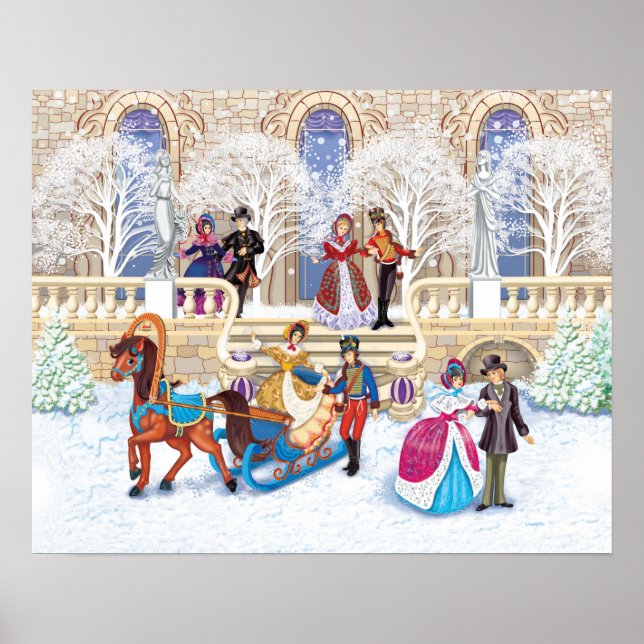 Vinterpromenad Poster (Framsidan)