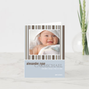 Vinterrandblått •, Babymeddelande Meddelande