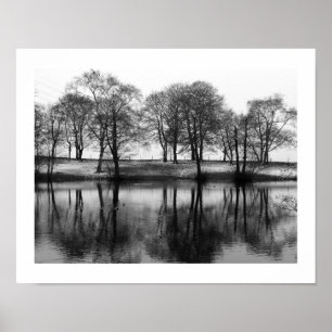 Vinterreflektioner (Cheshire, England) Poster