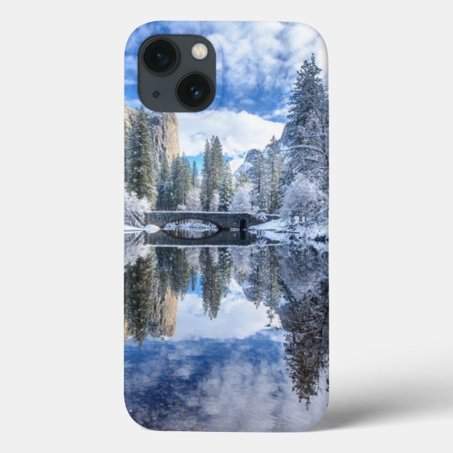 Vinterreflexion på Yosemite (Baksida)