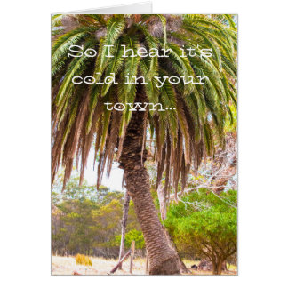 Vinterretsticka Hälsningskort