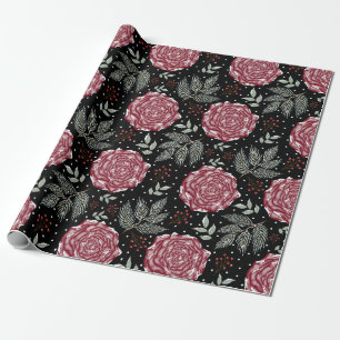 Vinterrosblomma Presentpapper