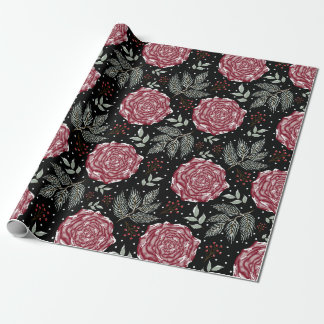 Vinterrosblomma Presentpapper