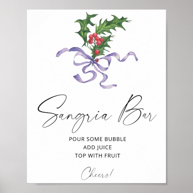 Vintersangria pub poster (Framsidan)