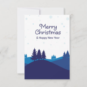 Vintersäsongsdesign. Kort