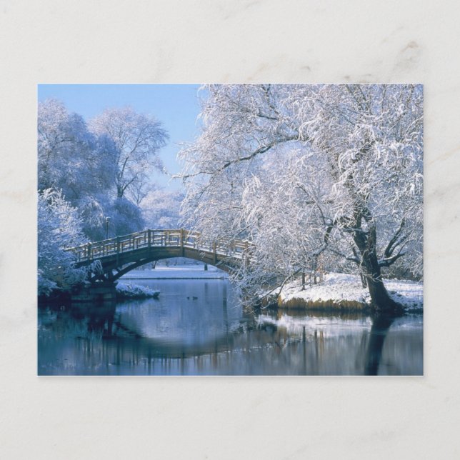 Vinterscen Vykort (Framsida)