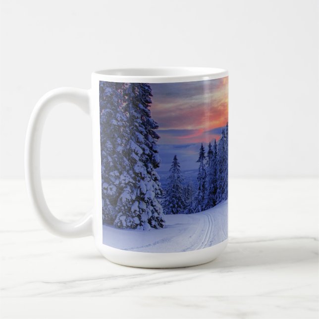 Vintersceneri Kaffemugg (Vänster)