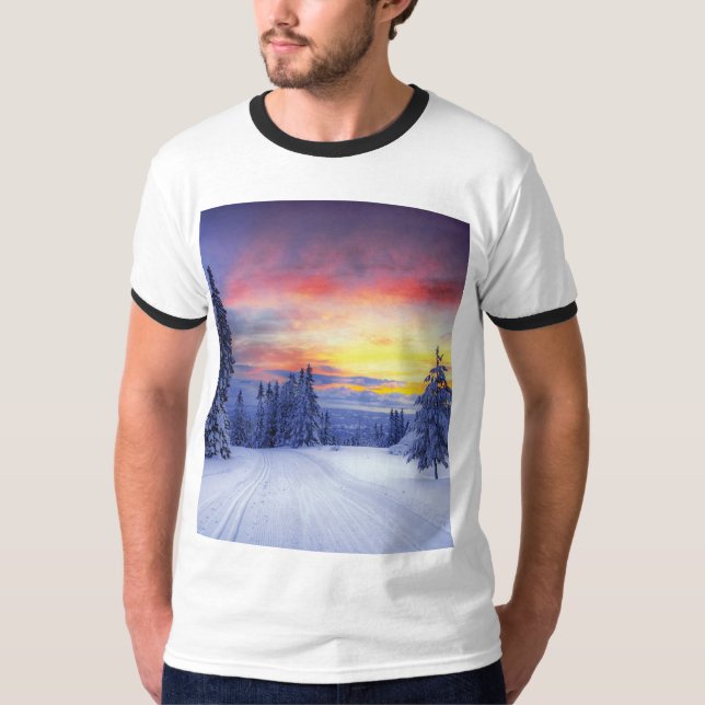 Vintersceneri T Shirt (Framsida)