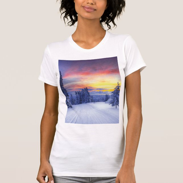 Vintersceneri T Shirt (Framsida)