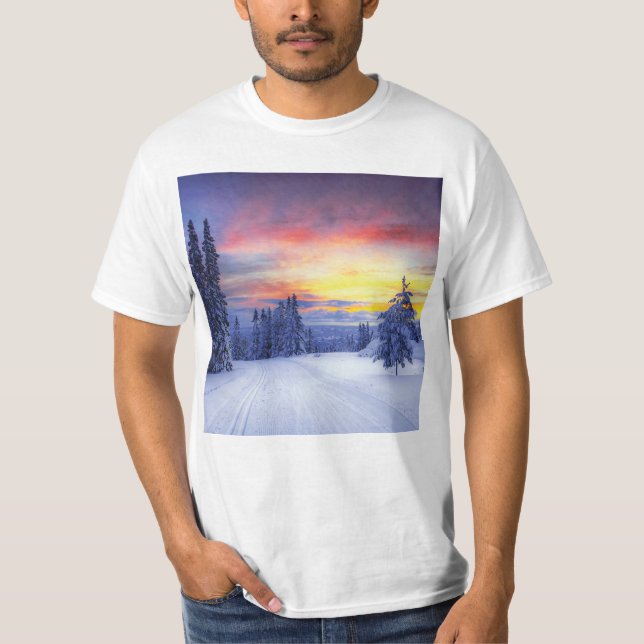 Vintersceneri T Shirt (Framsida)
