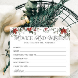 Vinterserverråd och Önskemål-Möhippa-kort för Blom