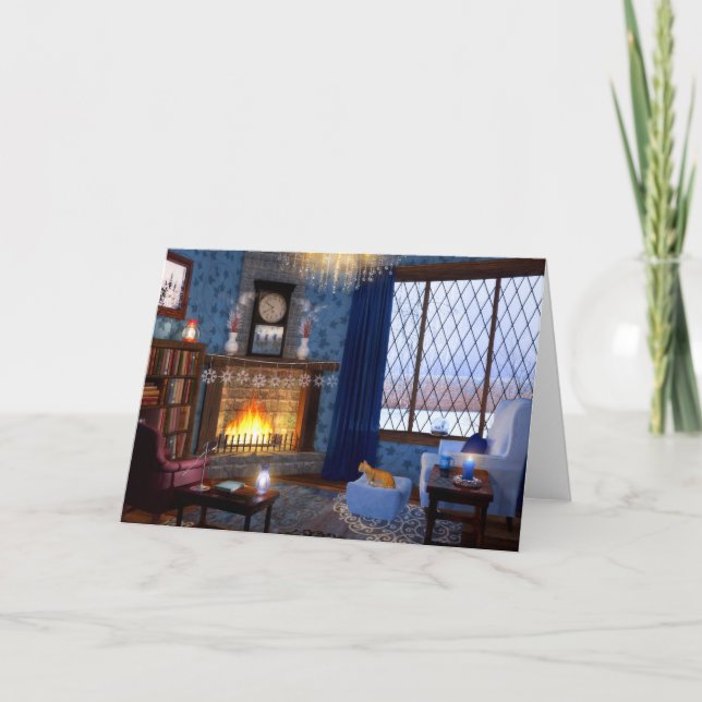 Vinterservicekort Kort (Framsida)