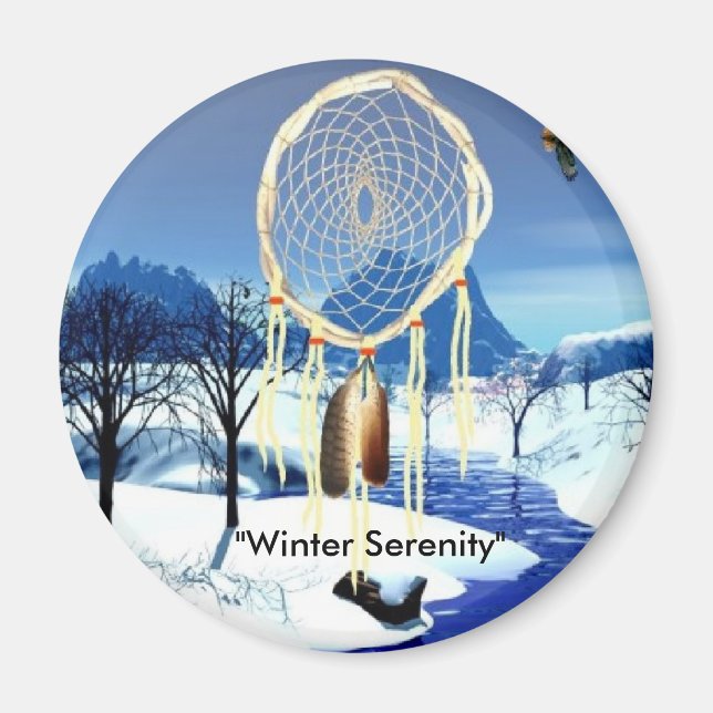 "Vinterservicen" Magnet (Framsidan)