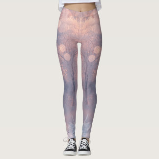 Vintersimpla moderna vita ben leggings