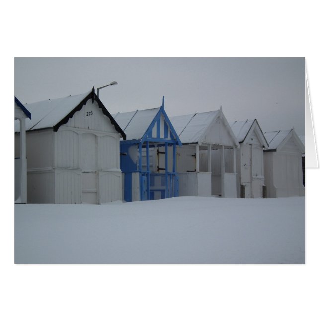 Vintersjösida Hälsningskort (Framsidan Horizontal)