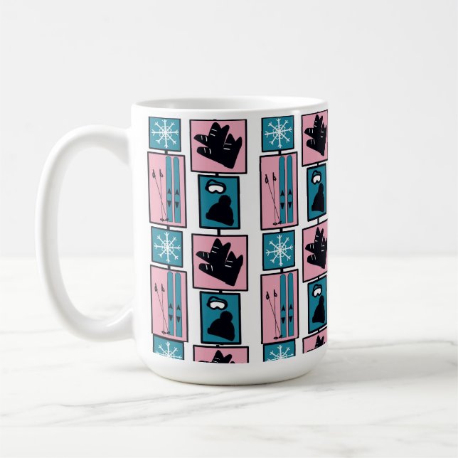 Vinterskal och tillbehör kaffemugg (Vänster)