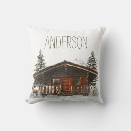 Vinterskåp med Namn Kudde