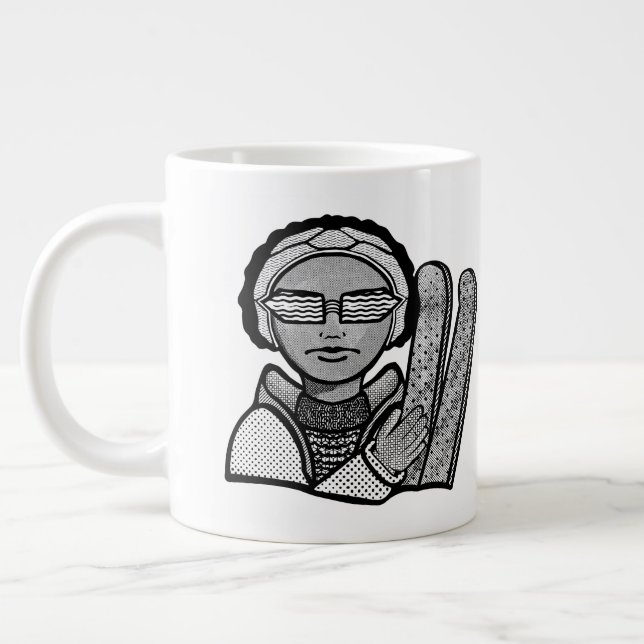 Vinterskidåkning Jumbo Mugg (Vänster)