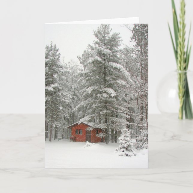 Vinterskjulkort Kort (Framsida)