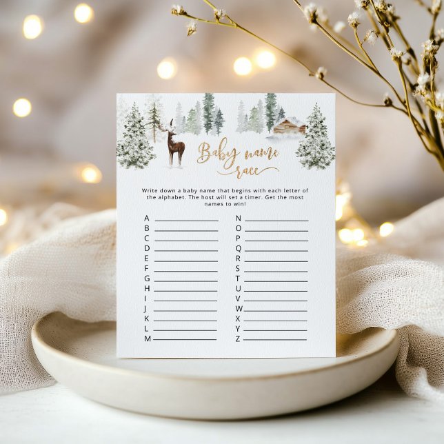 Vinterskog, hjort namn tävling (Skapare uppladdad)