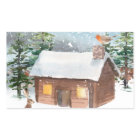 Vinterskog, logghuvud, rån, hare