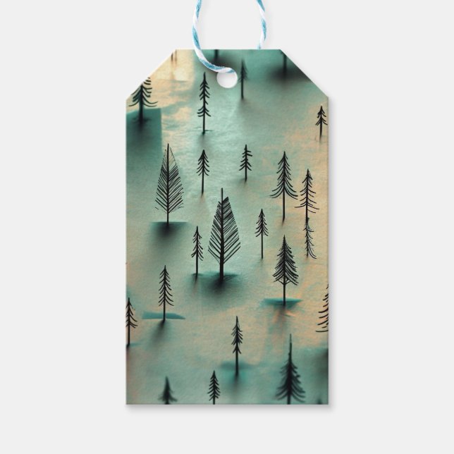 Vinterskog Presentetikett (Framsidan)