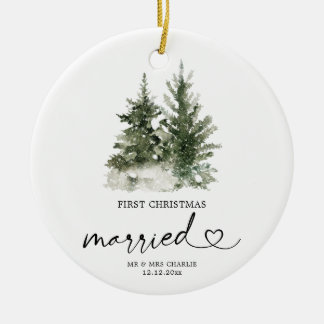 Vinterskogen Jul, gift Ornament Gift