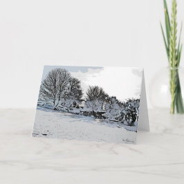 "Vinterskuggor", Harthill with Woodall. Kort