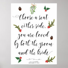 vinterskylt helgdag poster