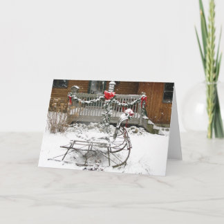 VinterSleigh Helgkort