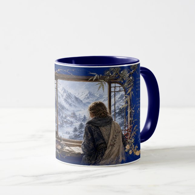 vintersnö mugg (Framsida höger)