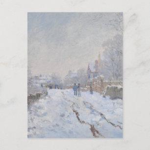 Vintersnö vid Argeteuil Vykort