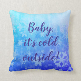 Vintersnöflingor Kudde