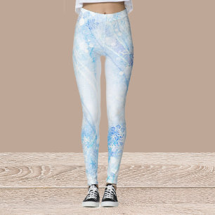 Vintersnöflingor Leggings