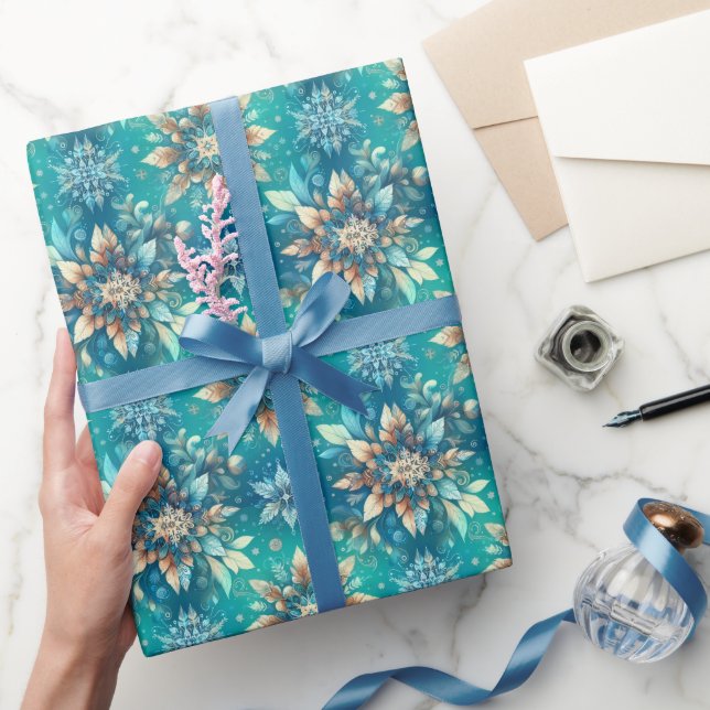 Vintersnöflingor Presentpapper (Gifting)