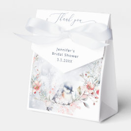 Vintersnöflingor Snow in Love bröllop tack Presentaskar