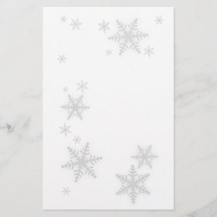 Vintersnöflingorbrevpapper Brevpapper