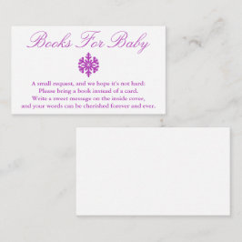 Vintersnöflummiskuvret Bokar för Baby-kort Tilläggskort