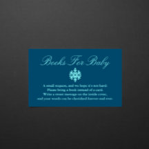 Vintersnöflummiskuvret Bokar för Baby-kort