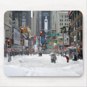 Vintersnöstorm New York City 12/26/10 Musmatta