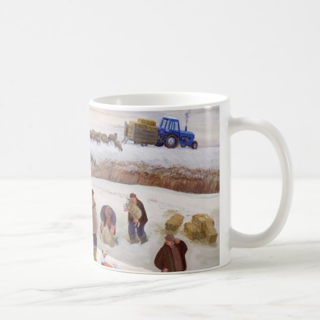 VinterSnowfall Kaffemugg (Höger)