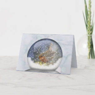 VinterSnowglobe kort