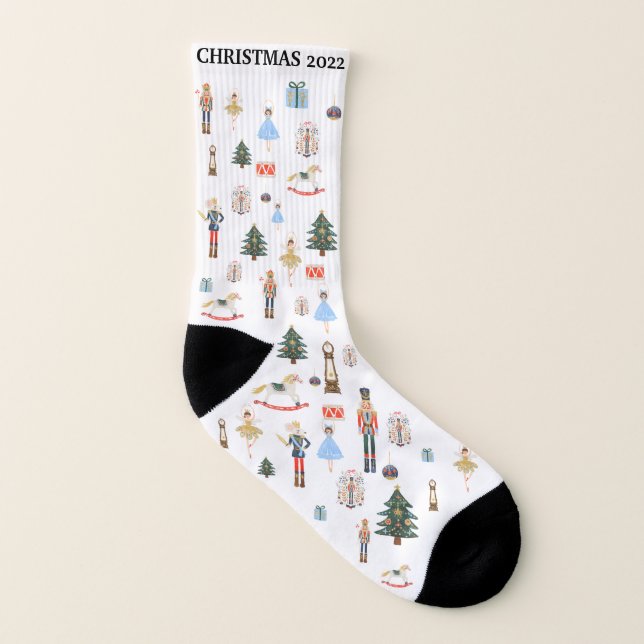 Vintersocklar för Personlig för julnäsborre Strumpor (Vänster inuti)