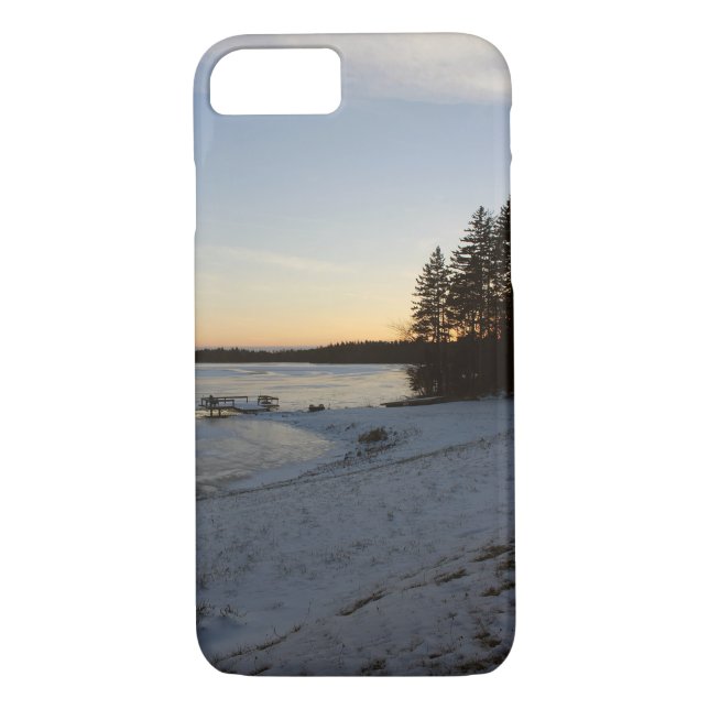 Vintersolnedgång Case-Mate iPhone Skal (Baksida)