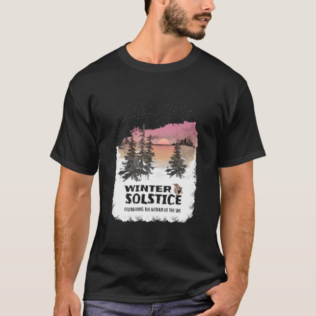 Vintersolstice firade återvändandet av Sol T Shirt (Framsida)
