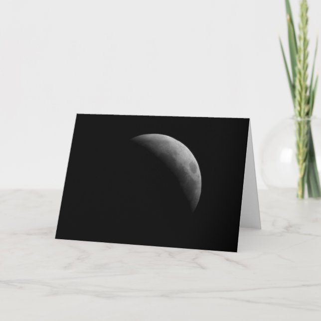 Vintersolstice lunar eclipse kort (Framsida)