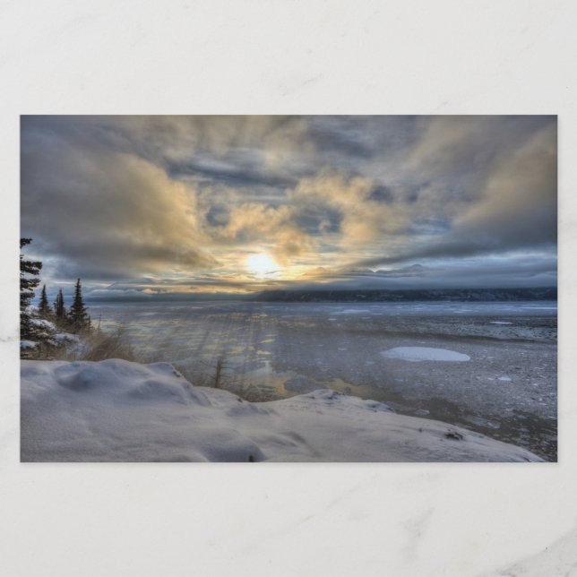 VinterSolsticeTurnagain arm Brevpapper (Framsida)