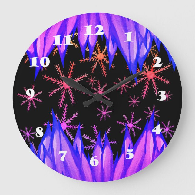 Vintersötmaväggen tar tid på stor klocka (Framsida)