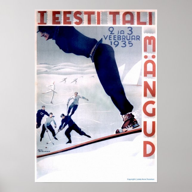 Vinterspel Poster (Framsidan)