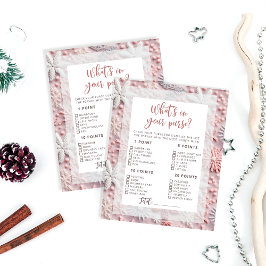 Vinterspel Rosa Whare in your Purse Baby Shower Ga